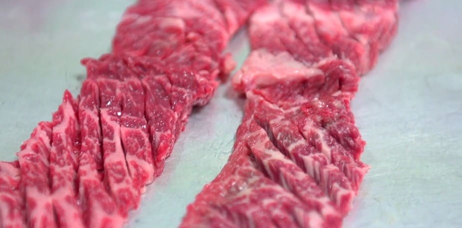 Krájanie mäsa – king cut 